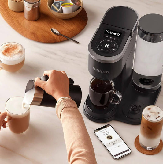 Keurig K-Cafe Smart Single Serve Latte & Cappuccino Maker